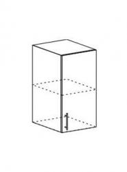 Модульная кухня "Ксения" шкаф навесной "ШВ-400" Салат Стендмебель